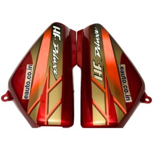 Side Panel for Hero CD 100 Deluxe | 2012 Model | Type4 Sticker | Red Colour