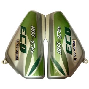 Side Panel for Hero CD 100 Deluxe | 2012 Model | Type4 Sticker | Eco Leaf Green Colour