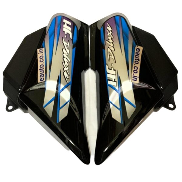 Side Panel for Hero CD 100 Deluxe | HF 100 Deluxe | 2016 Model | Type1 | Black & Blue Colour