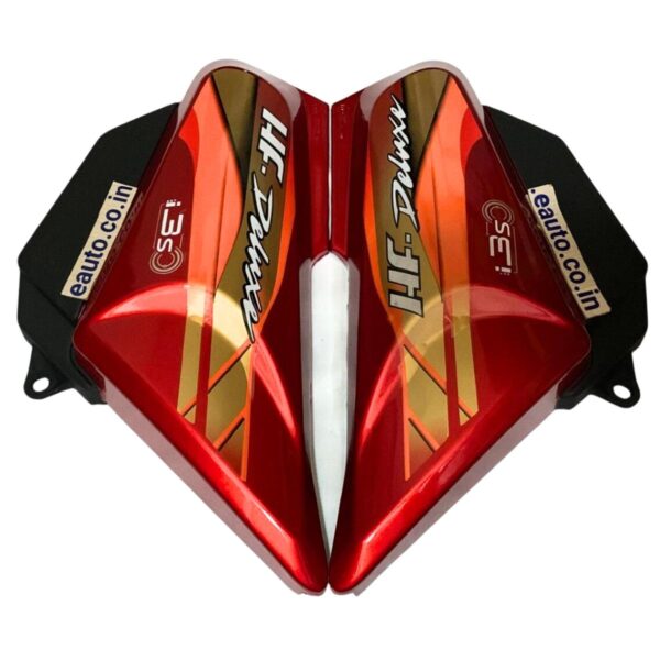 Side Panel for Hero CD 100 Deluxe | HF 100 Deluxe | 2019 Model | Type2 | Red Colour