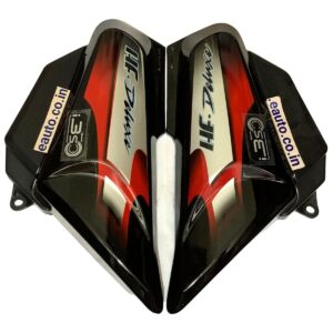 Side Panel for Hero CD 100 Deluxe | HF 100 Deluxe | BS6 Model | Black & Red Colour