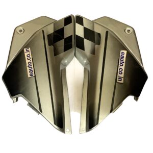 Side Panel for Hero Glamour Type1 New Model | Silver & Black Colour
