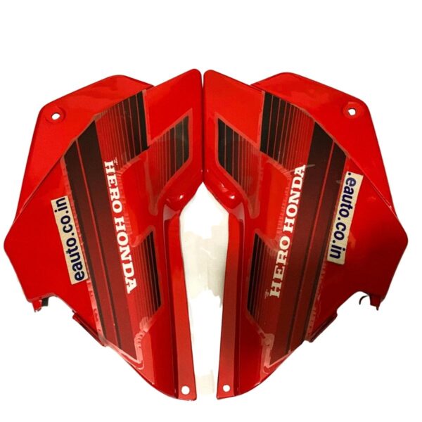 Side Panel for Hero Glamour | Type1 | ASFS | Sports Red Colour