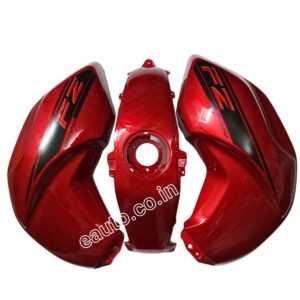 Tank Cover for Yamaha FZ | FZ16 | FZ-S V1 | Dazzling Red | Set of 3