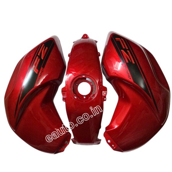 Tank Cover for Yamaha FZ | FZ16 | FZ-S V1 | Dazzling Red | Set of 3